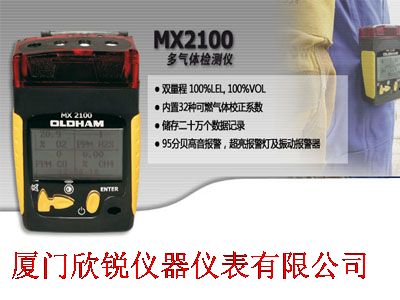 法國奧德姆MX2100便攜式多氣體檢測(cè)儀MX2100