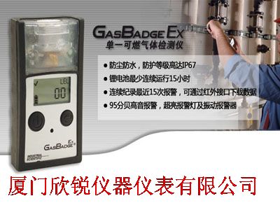 美國英思科GasBadge® EX(GB90)型便攜式可燃?xì)怏w檢測儀GB90