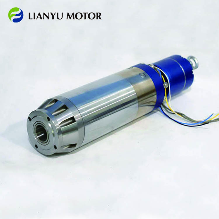 LIANYU MOTOR 主軸電機 機床模具主軸打磨砂光切削 氣動拉刀電主軸 100