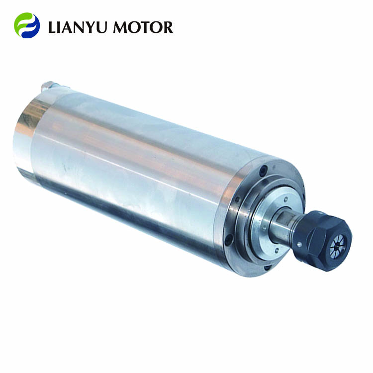 LIANYU MOTOR 電主軸2.20kw24000轉(zhuǎn)銑玻璃鋼木工鉆雕刻主軸高速電機(jī)