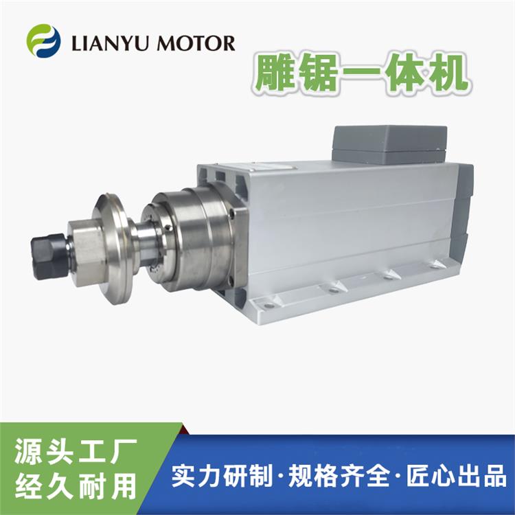 夾銑刀圓鋸片電機(jī) 拋光修邊打磨 刨削榫槽車削 高速主軸6.0kw 9000轉(zhuǎn)