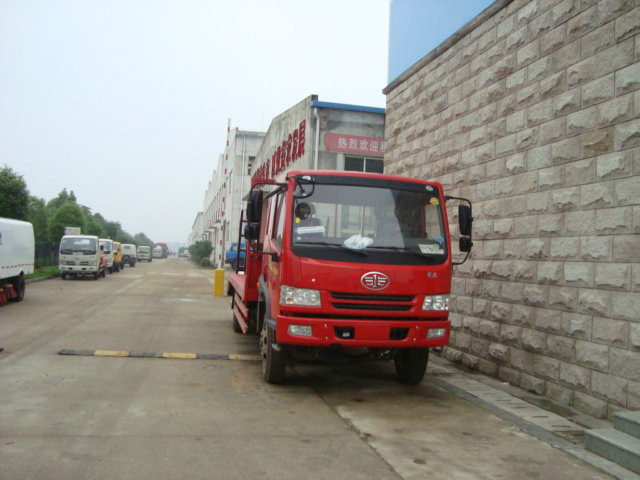 二手大型挖機平板拖車