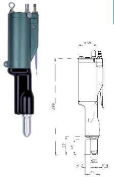 德國GESIPA液壓氣動(dòng)式抽芯鉚釘槍PH Axial