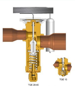 丹佛斯TEN55膨脹閥TEN55-41,TEN55-62