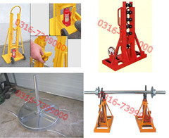 梯形放線架，10T電纜放線架，10噸電纜放線架