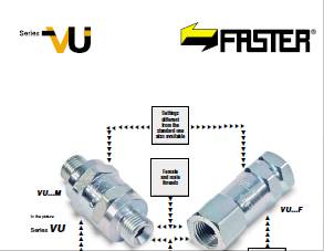 意大利FASTER快速接頭、FASTER接頭