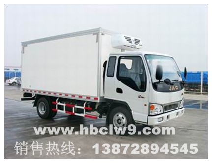 江淮牌HFC5040XLCK2R1T型冷藏車(chē)