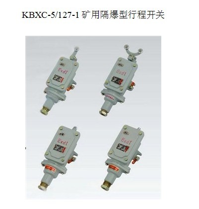 KBXC-5/127-1隔爆型行程開關(guān)搖臂式 雙搖臂式 撓性觸頭