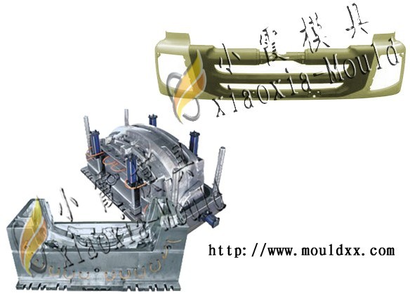 浙江前保險杠模具 保險杠塑料模具