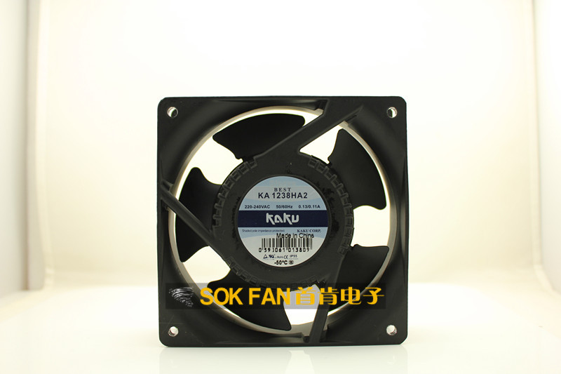 KAKU卡固 KA1238HA2軸流風(fēng)機(jī) AC220V12厘米風(fēng)扇