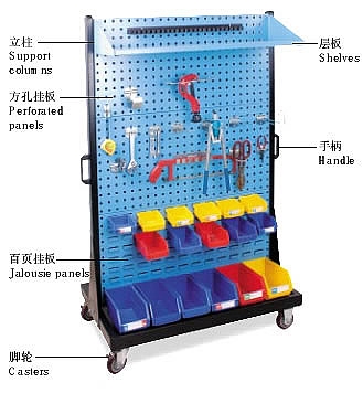 廠家批發(fā)零售物料架，安徽層板式物料架，合肥帶腳輪物料架