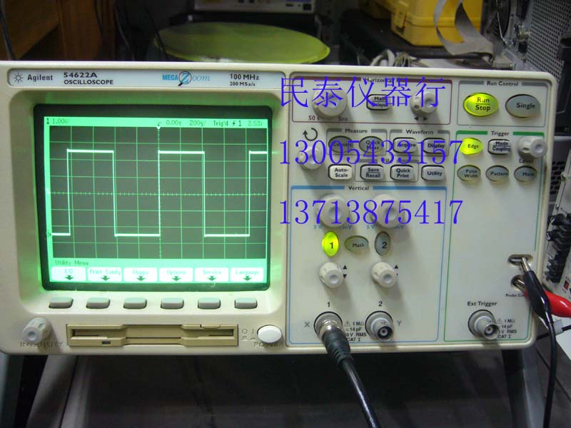 安捷倫54622A 100MHZ數(shù)字示波器 存儲示波器 二手示波器