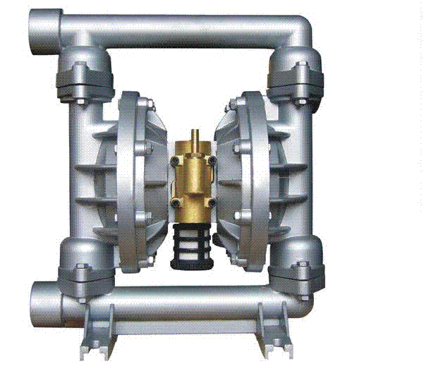 QBY鋁合金氣動隔膜泵