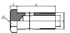 公制鉸接螺栓