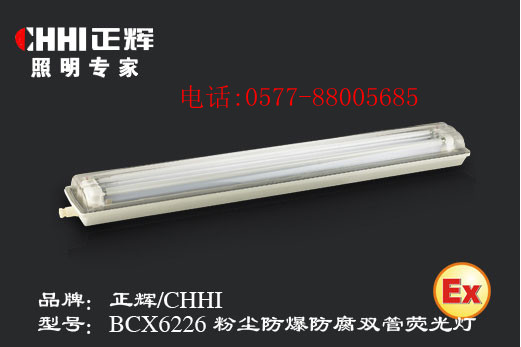 粉塵防爆防腐雙管熒光燈(應(yīng)急型）BCX6226A