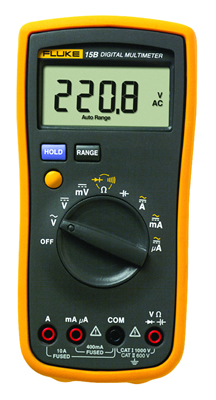 Fluke 15B新型數(shù)字萬用表福祿克15B萬用表