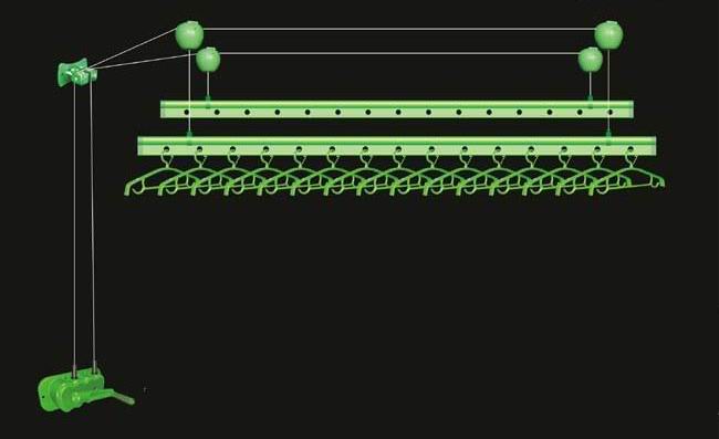 笑開顏蘋果系列自動晾衣架批發(fā)