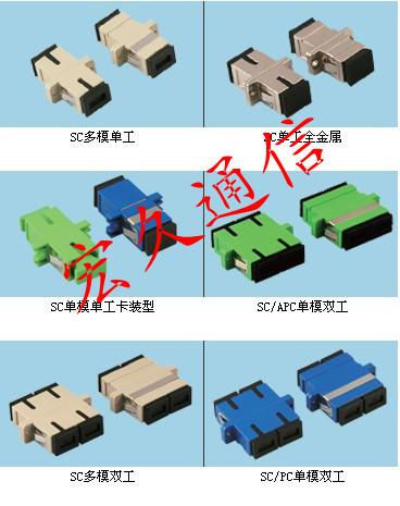 宏久—SC光纖適配器