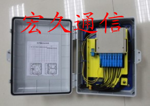 壁掛式SMC光分路器箱，SMC1分16光分路器箱、光分路器分線箱