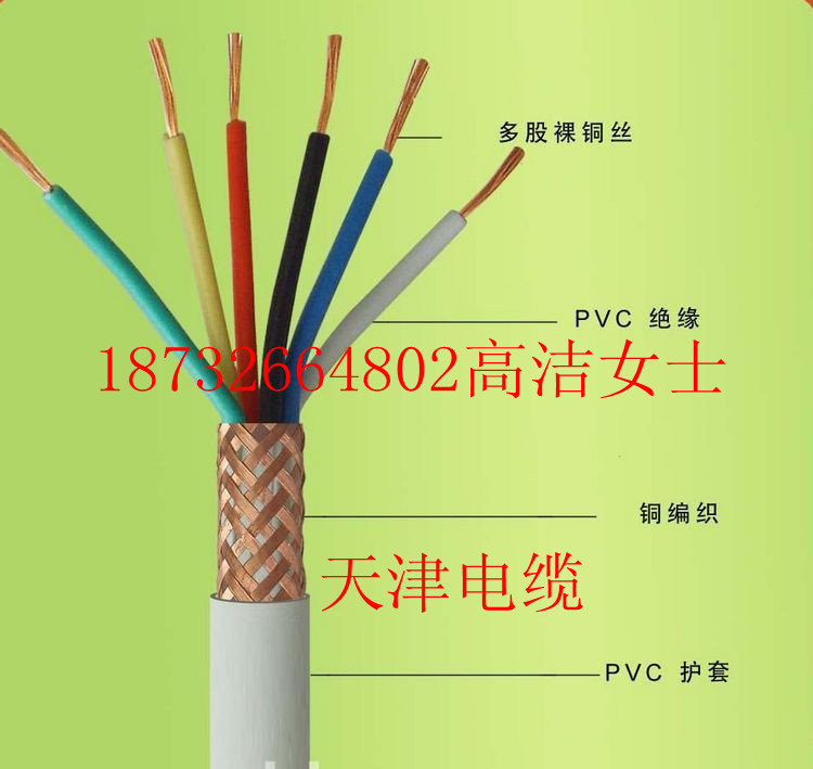 超低18芯RVV RVVP屏蔽電源線價(jià)格