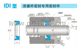 NOK IDI軸用活塞桿密封