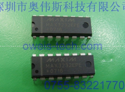 供應(yīng)原裝MAX3232EPE MAXIM集成IC