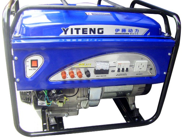 380V小型汽油發(fā)電機|三相永磁無刷汽油發(fā)電機7.5KW