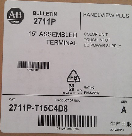 特價(jià)代理美國Allen-Bradley2711P-T15C4D8現(xiàn)