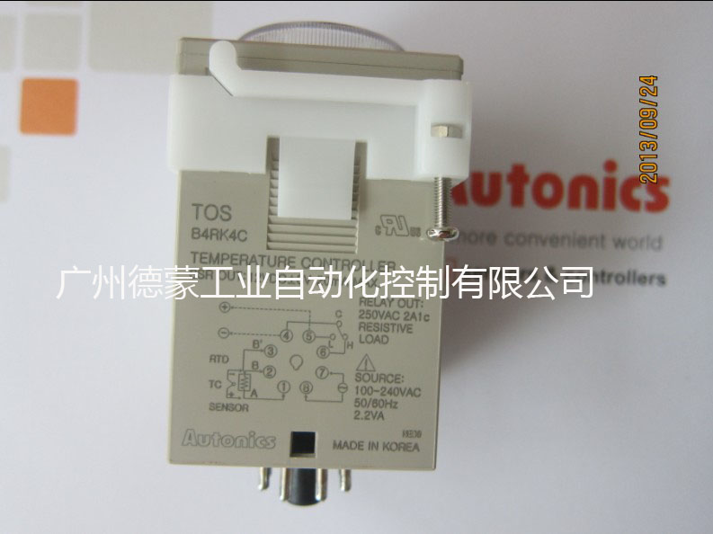 廣州德蒙代理autonics時(shí)針式溫控器TOS-B4RK4C