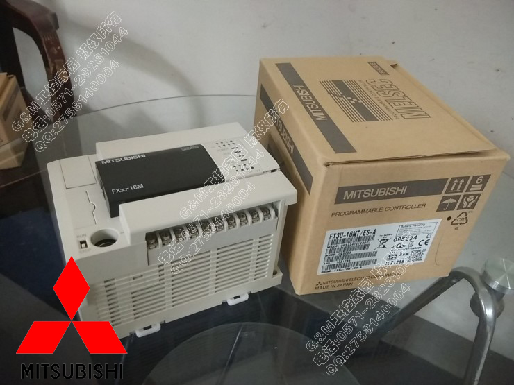 FX3U-16MT/ES-A 三菱可編程控制器PLC/晶體管型/