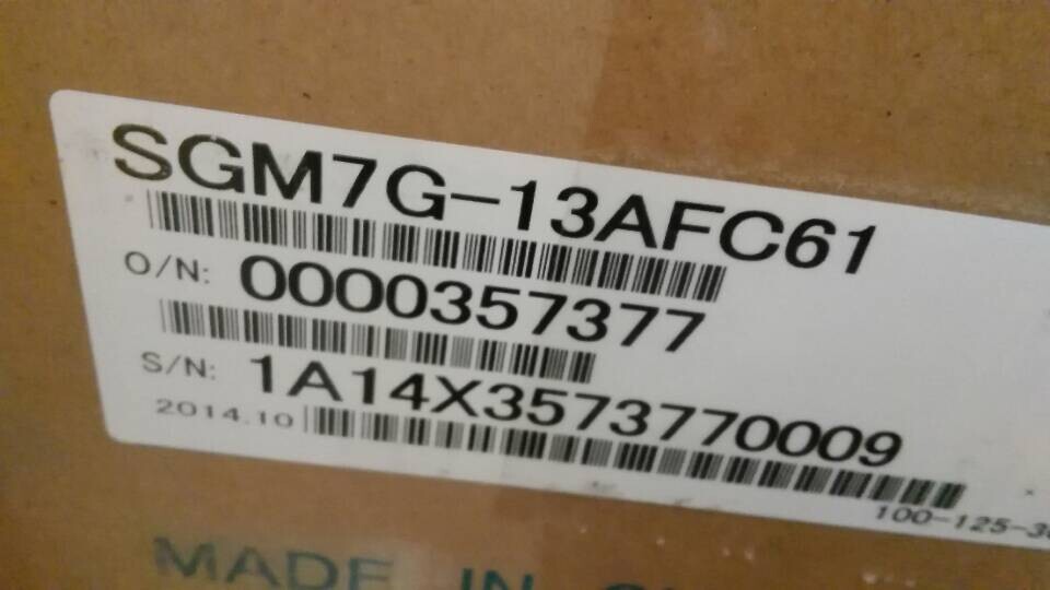 安川電機SGM7G-13AFC61驅(qū)動器SGD7S-120A00A