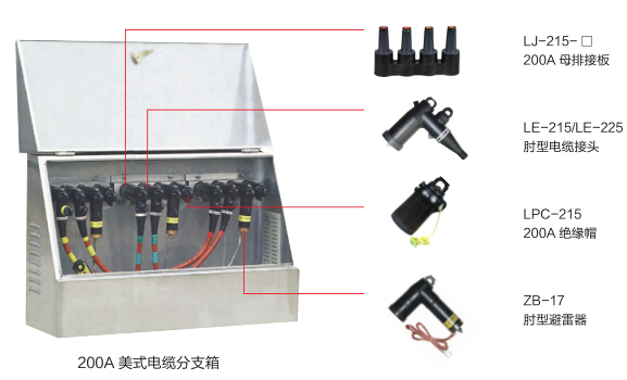 供應(yīng)10kV,12kV 600A/200A 美式電纜分支箱