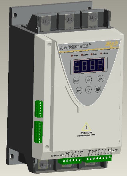 艾克威爾水泵風機專用型軟起動器Mg3