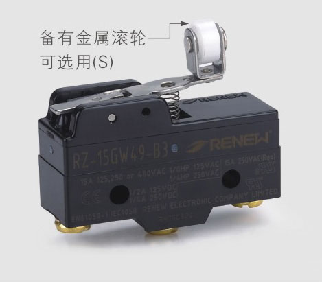 RZ-15GW49-B3/RZ-15GW49-B3/蘭鳥RENEW微動開關(guān)