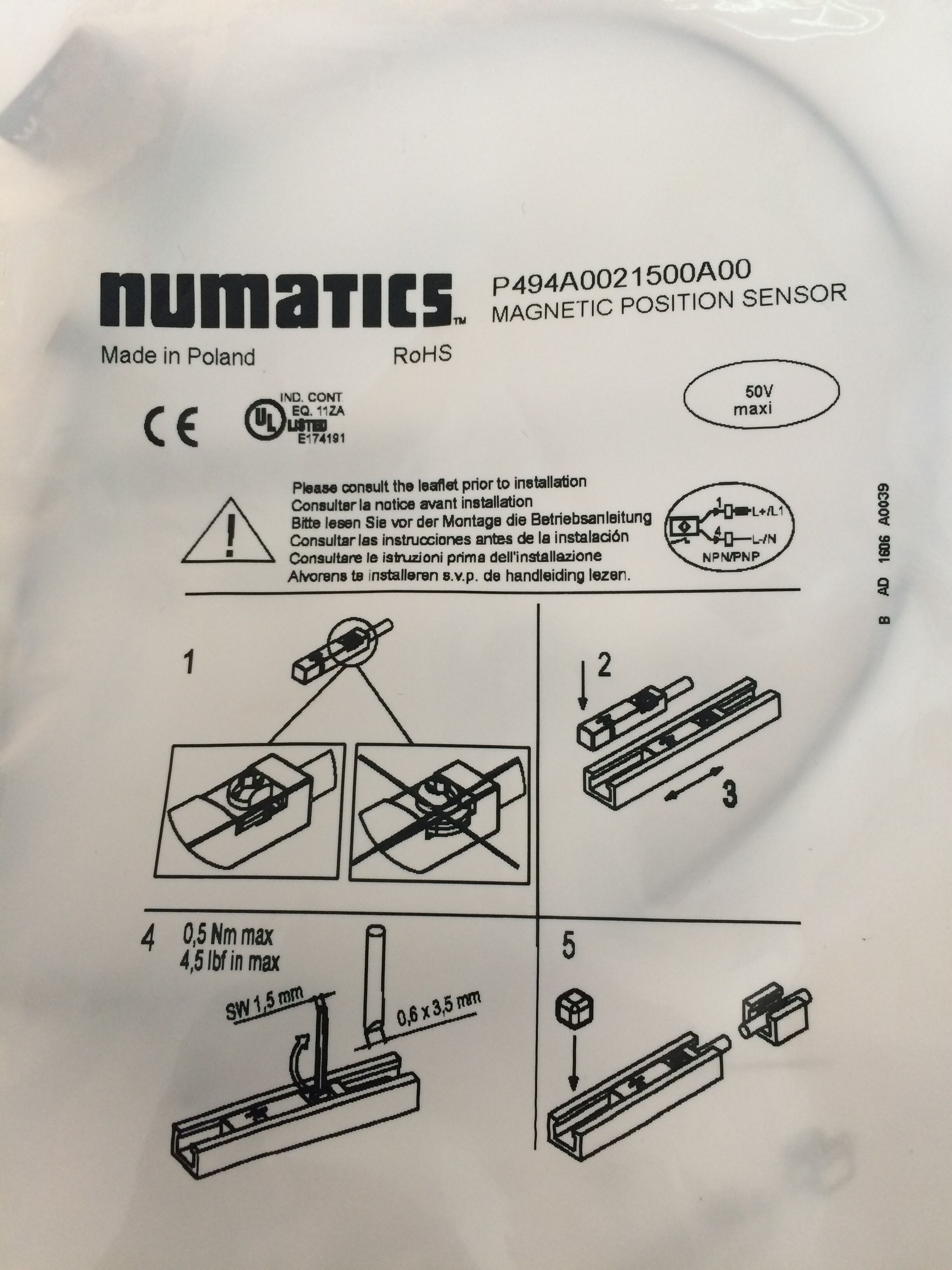 NUMATICS  081SS400MG00061 電磁閥