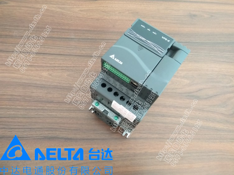 VFD015E21A/220V/1.5KW 臺達(dá)變頻器內(nèi)置小PLC