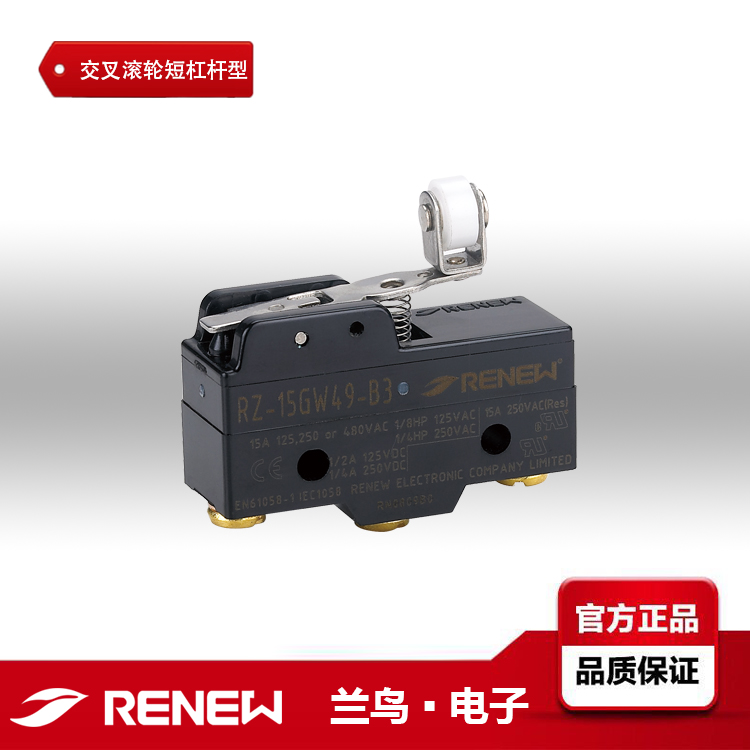 RZ-15GW49-B3蘭鳥（RENEW）微動開關(guān)