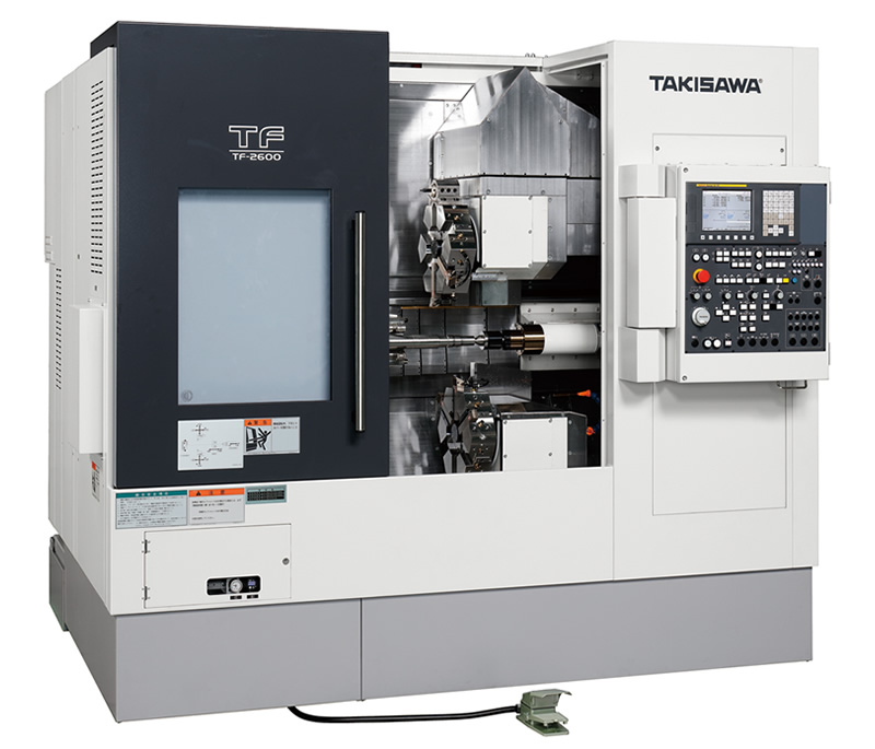 日本瀧澤TS系列復(fù)合CNC車床 （付Ｙ軸、對置2主軸/1刀架）