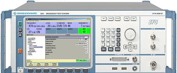 出售租賃維修羅德與施瓦茨R&S SFU 廣播電視測試系統(tǒng)
