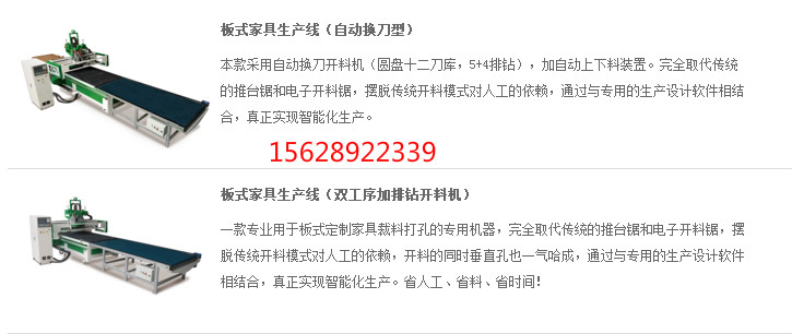 供應(yīng)柜門柜體數(shù)控開料機  家具開料機報價