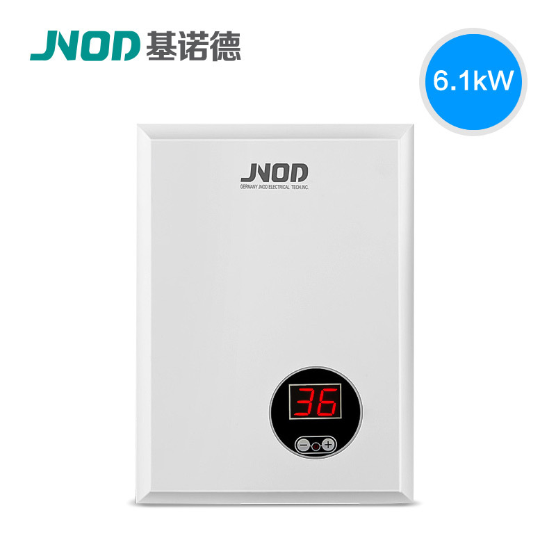 基諾德 超薄小巧電熱水器 7kw 即熱式電熱水器變頻恒溫?zé)崴? title=