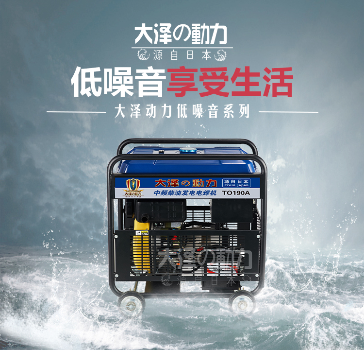 漳州250A柴油發(fā)電電焊機外形