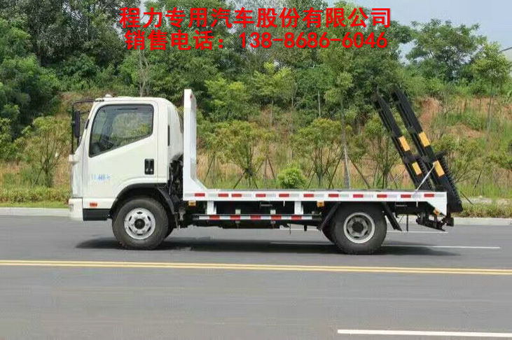 溫州解放大型后八輪平板車(chē)廠家