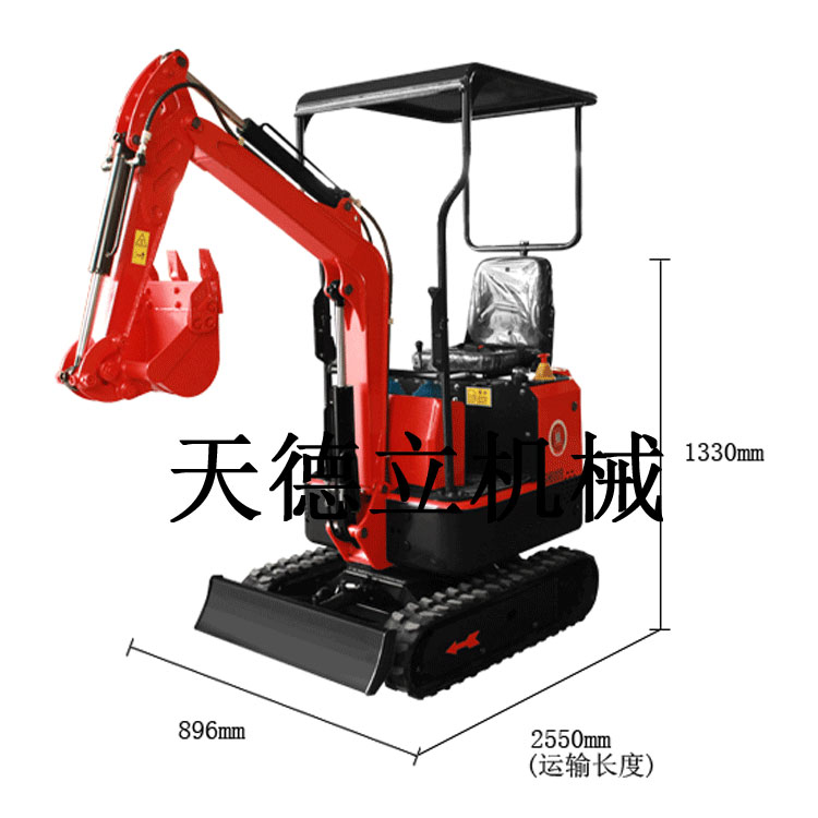 微型迷你挖掘機(jī) 1.0t風(fēng)冷柴油微型多功能小型挖掘機(jī)震撼上市