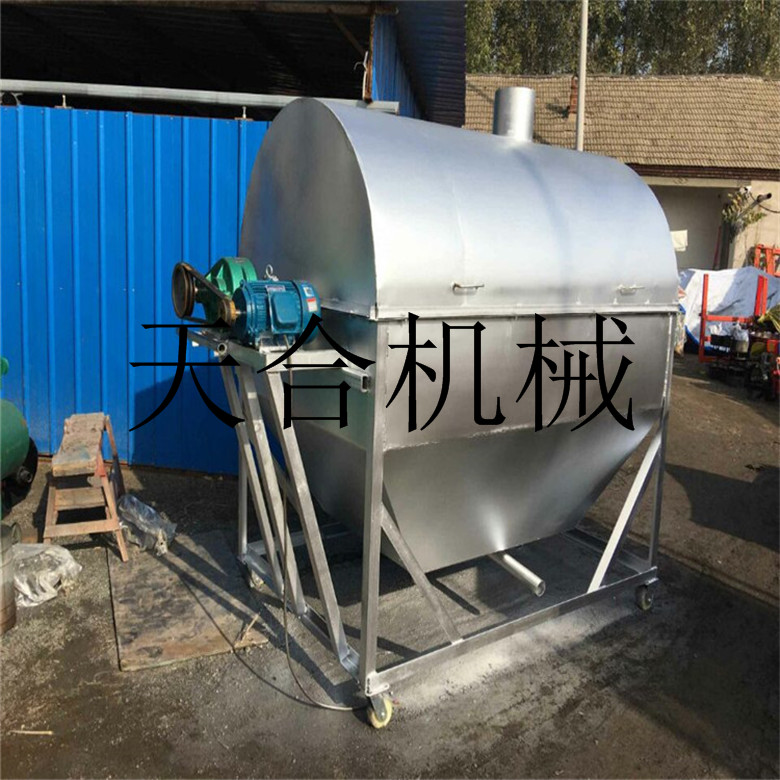 天合標準多功能板栗滾筒炒鍋 干果翻炒機 瓜子花生杏仁炒貨機 價格