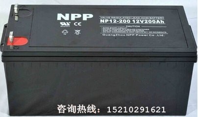 耐普蓄電池電廠儲能型蓄電池，NP12-200AH高功率內阻小蓄電池