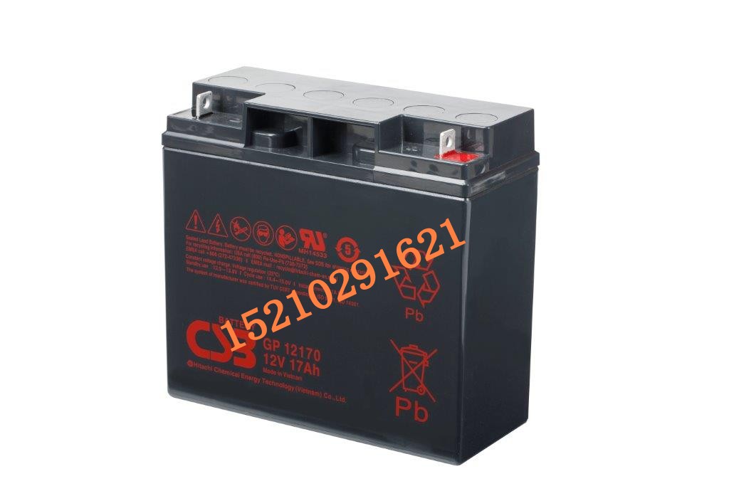 青島供應(yīng)臺灣CSB免維護(hù)蓄電池GP12170/  12V17AH尺寸