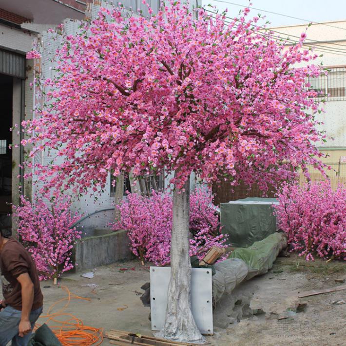 仿真榕樹出售北京賣仿真桃花樹廠家