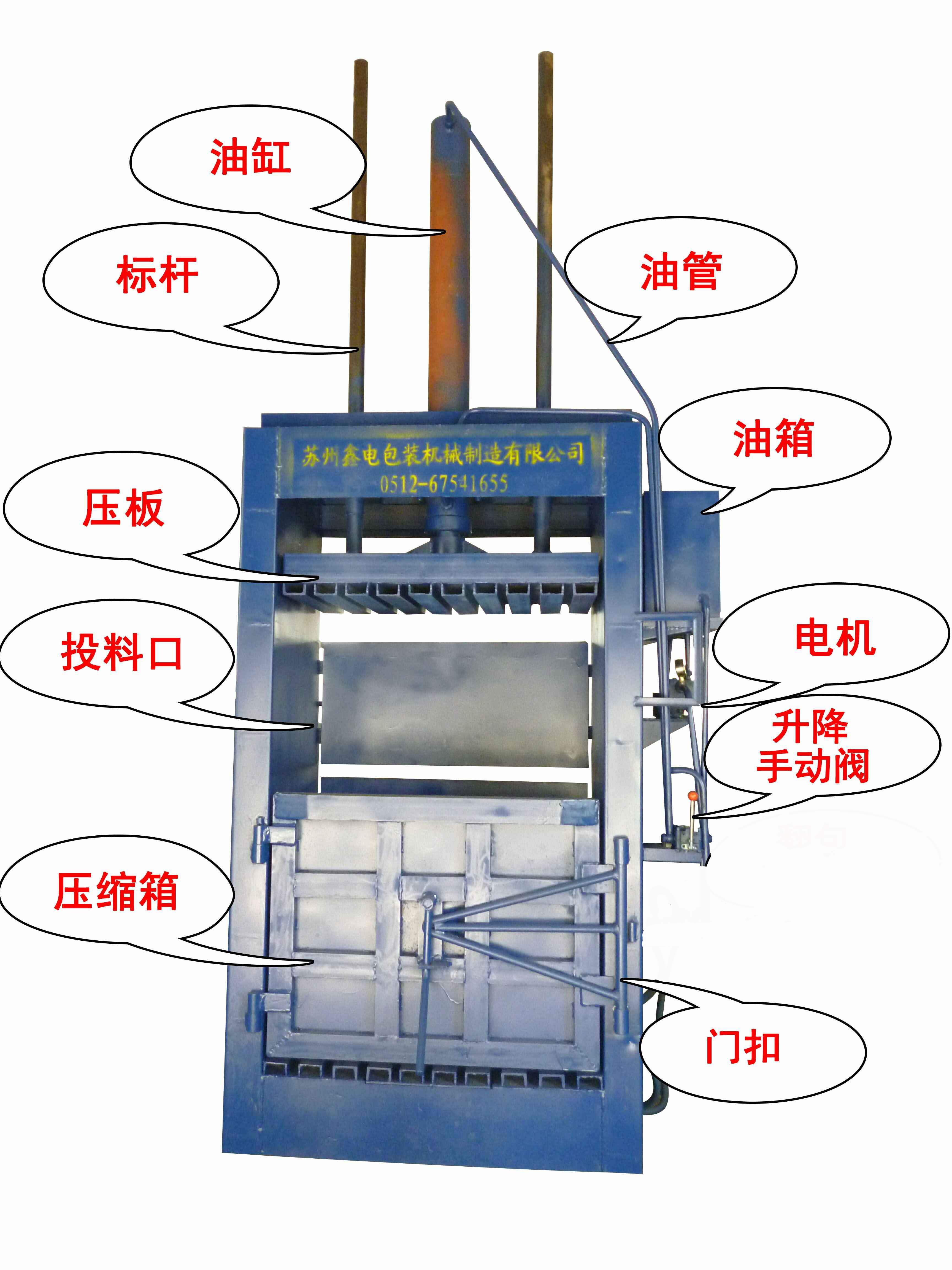 黃橋結(jié)實牢固編織袋打包機邊角料打包機