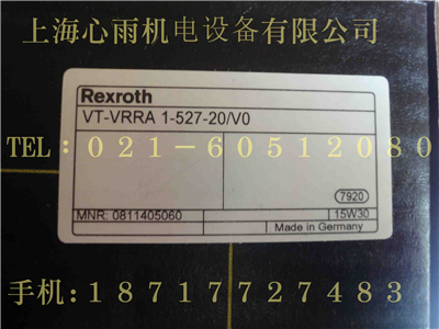 0811405060 VT-VRRA1-527-2X-V0放大板